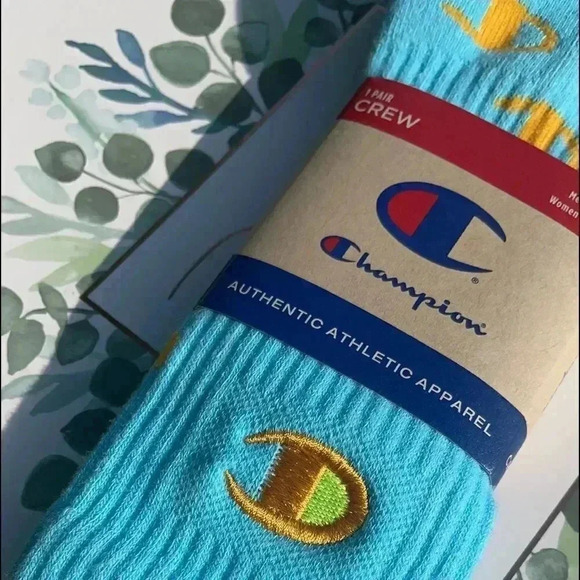 Champion LIFE Men's All Over 'C Crew Sock W/Embroidery - Picture 6 of 7